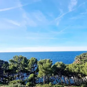 Superbe Studio Vue Mer - Plage, Piscine Et Tennis Prive Bandol